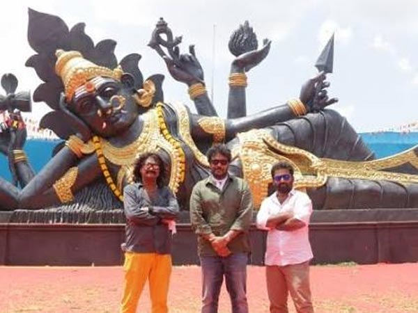 103 ft high mega Amman statue for Aranmanai 2 103 ft high mega Amman statue for Aranmanai 2