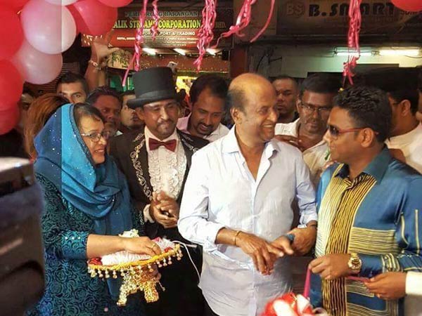 Rajini Launches Showroom in Malaysia