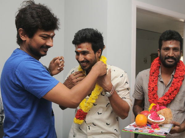 Suseendhiran - Udhayanidhi movie starts with pooja Suseendhiran - Udhayanidhi movie starts with pooja