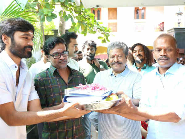 Director Dhanush is super fast 