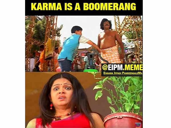 Memes on Suchithra's twitter account deactivation