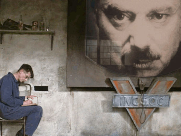 1984 screened in USA to protest Trump's government 