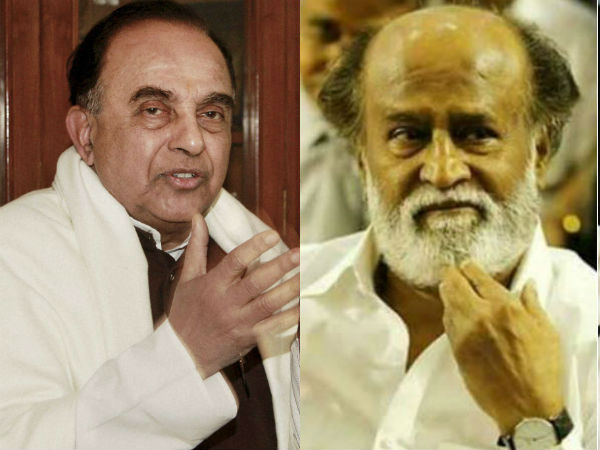 US Rajini fans strongly condemned Subramaniya Swamy 
