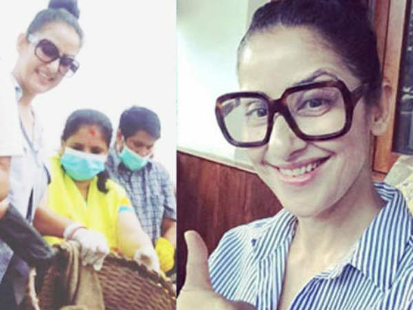 Actress who directly helps flood victims Actress who directly helps flood victims