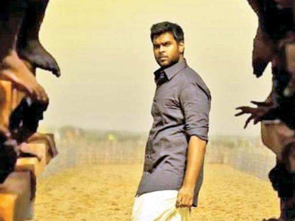 நீண்ட டயலாக் பேசும் சண்முக பாண்டியன்