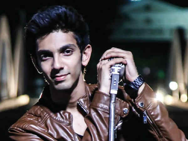 முதன்முறையாக அனிருத்: 