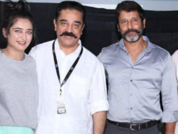 The shooting of actors Kamal and Vikram in the film started yesterday The shooting of actors Kamal and Vikram in the film started yesterday