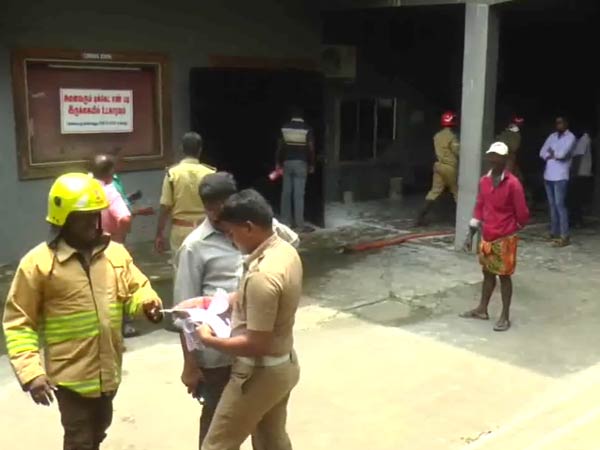 Fire accident in Kaliyakkavilai theatre