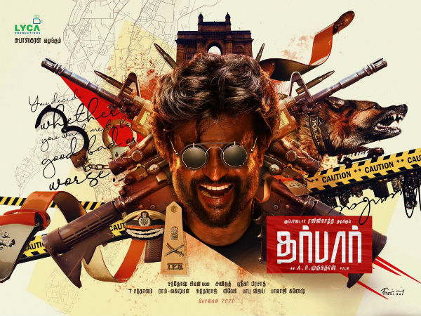 போலீசாக ரஜினி: 