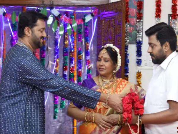 ரெட்டை குழந்தை மவுனிகாவுக்கு 