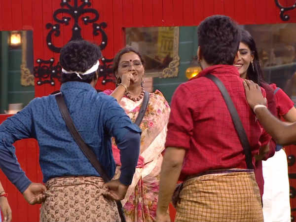 மீராவிடம் கத்தும் வனிதா 