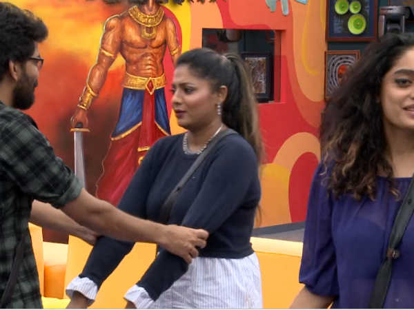 பிடித்துக்கொண்ட ரேஷ்மா