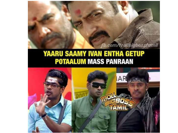 மாஸ் காட்டும் சாண்டி 