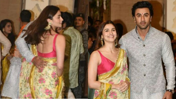 Ranbir Kapoor-Aliya Bhatt couple attend Mukesh Ambani house Ganesh Chaturthi Puja Ranbir Kapoor-Aliya Bhatt couple attend Mukesh Ambani house Ganesh Chaturthi Puja