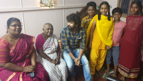 Abi Saravanan provided medical assistance to Paravai Muniyamma