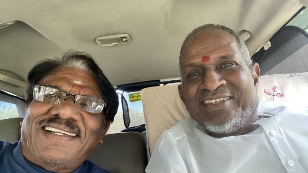 Director Bharathiraja and Music directot Ilayaraja meets after decades 