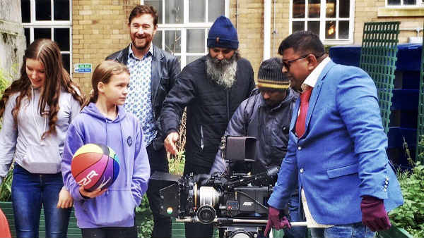 Busy shooting in london thuparivaalan team. 