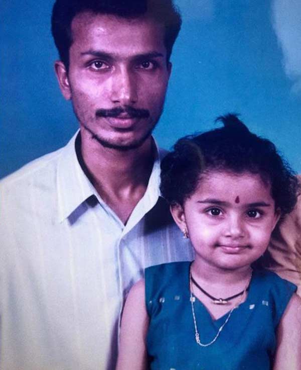 Actor Anupama Parameswaran revealed some old photographs on her 