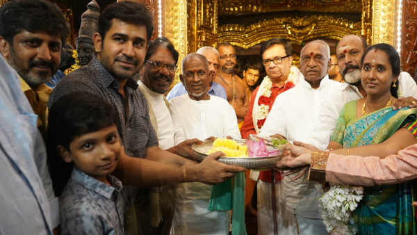 Director Mohan Rajas son Pranav mohan introduced in tamizharasan movie
