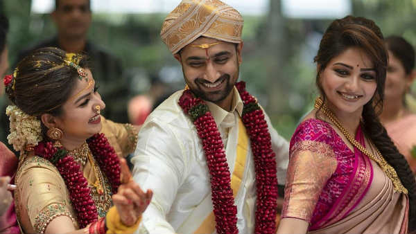 Nandhini serial Nithya Ram, Gautams wedding was held. Nandhini serial Nithya Ram, Gautams wedding was held.