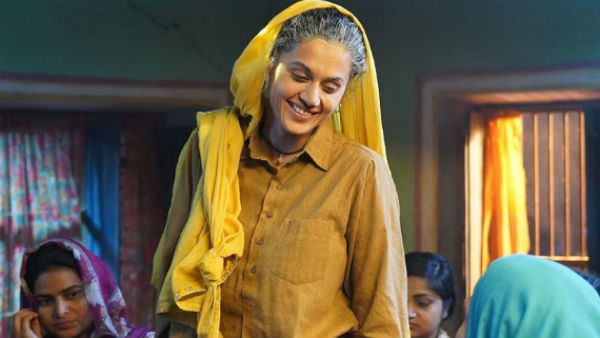 Taapsee wins the Best Female Actor award at Star Screens Award