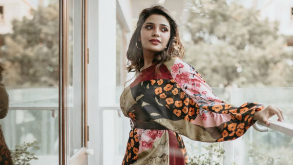 Actress aathmika style photoshoots