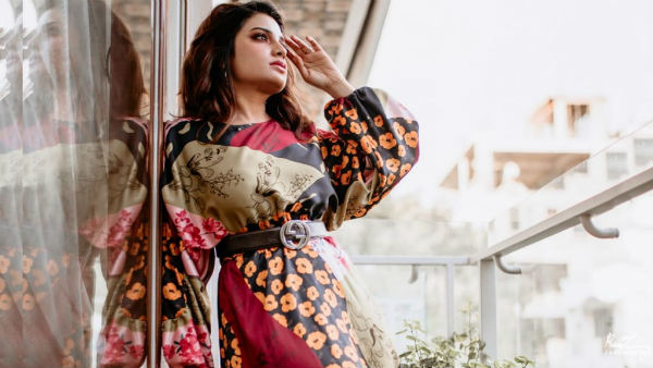 Actress aathmika style photoshoots