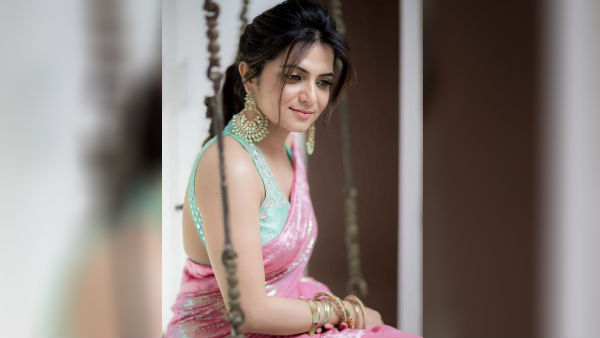 Beautiful dd Pink saree photo shoot