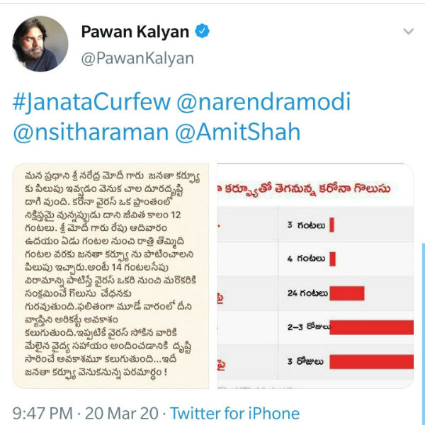 After Rajinikanth, Pawan Kalyan fake information tweet also deleted!