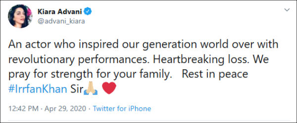 கியாரா அத்வானி 