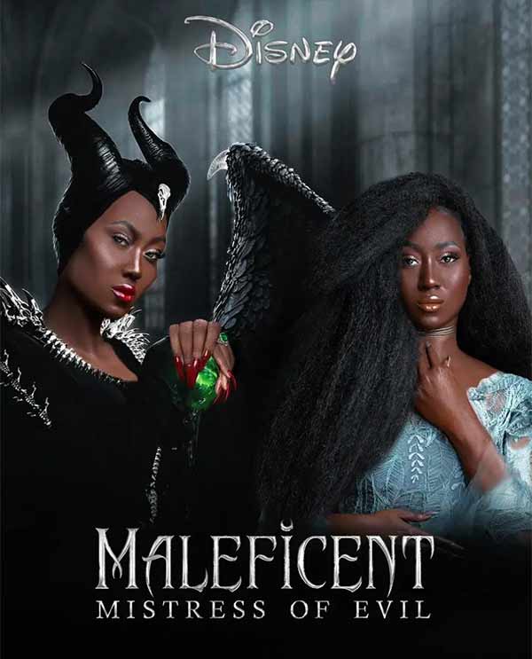 Atlanta girl simone has given disney characters a new color