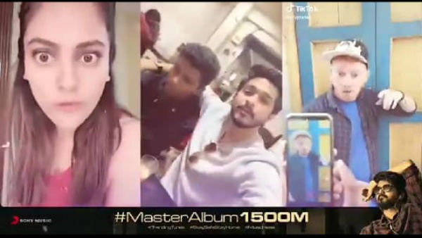 Master Album 1500 million views on tiktok