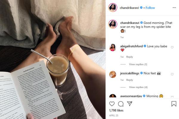 சிலந்தி கடித்த தழும்பு 