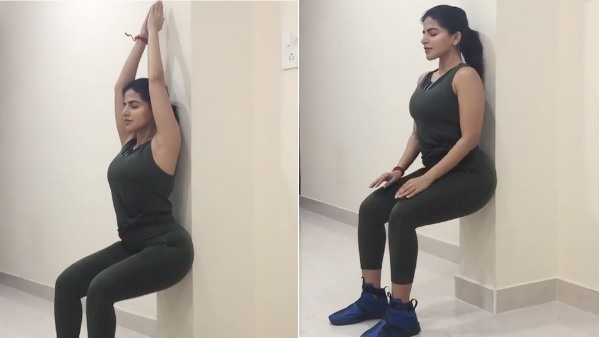 iswarya menon yoga video goes vial