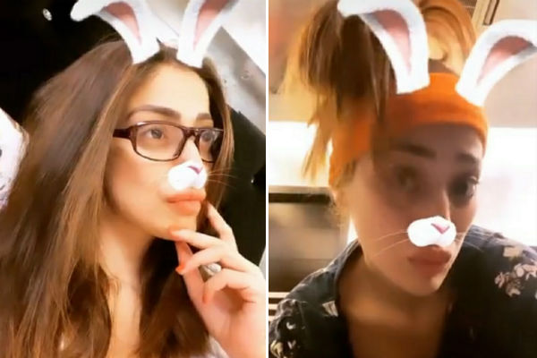 Actress Raai laxmi posted a video of tiktok on Instagram