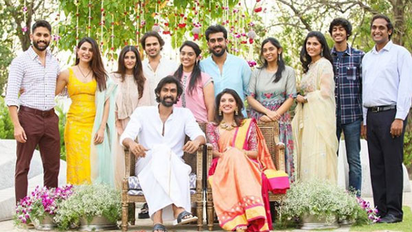 ராணாவின் நிச்சயதார்த்தத்தில் பங்கேற்பு