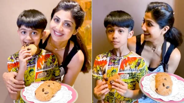 Shilpa shetty makes cookies 