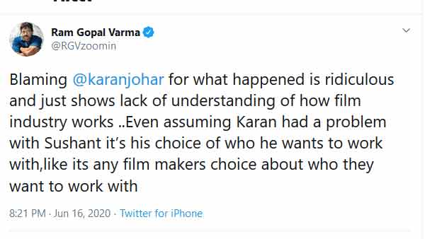 அது அவர் இஷ்டம்