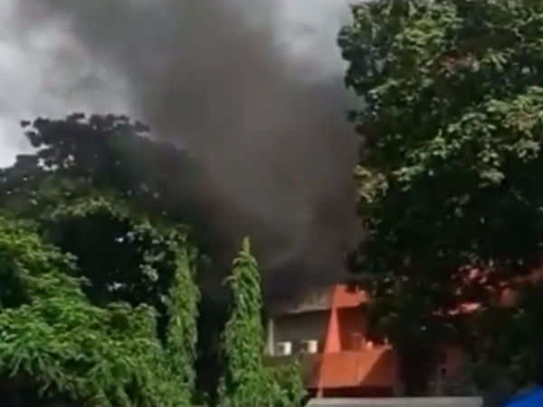 திடீரென தீ விபத்து 