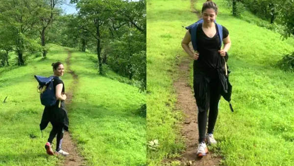 மலையேற்றம் சென்றுள்ளார்