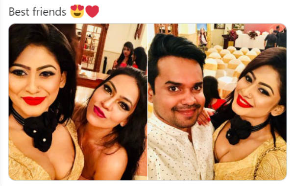 ஒட்டி உரசி.. 