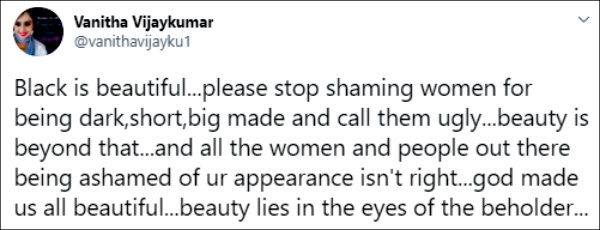 கருப்பு தான் அழகு