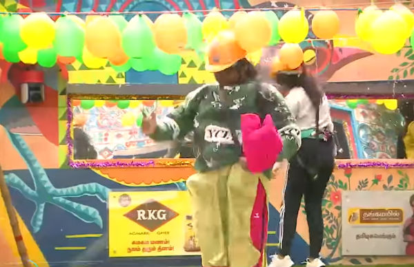 பிசிக்கல் டாஸ்க்கில் கலக்கும் நிஷா பிசிக்கல் டாஸ்க்கில் கலக்கும் நிஷா