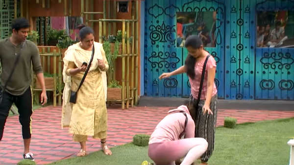 செங்கல் மேல் நடக்கும் டாஸ்க்