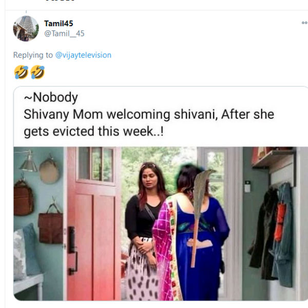 ஷிவானிக்கு வரவேற்பு