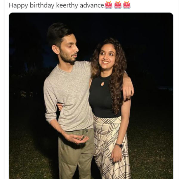 அனிருத்துடன் காதல் 