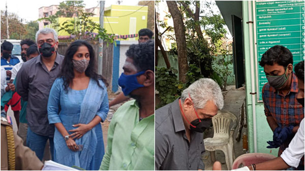 ஷாலினியுடன் அஜித் 