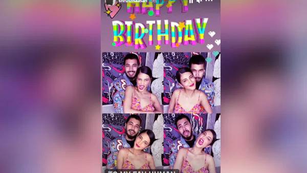 Shruti Haasans adorable birthday wishes to her boyfriend 