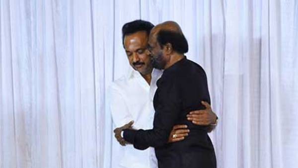 DMK President MK Stalin congrats Rajinikanth for Dada saheb Phalke Award DMK President MK Stalin congrats Rajinikanth for Dada saheb Phalke Award