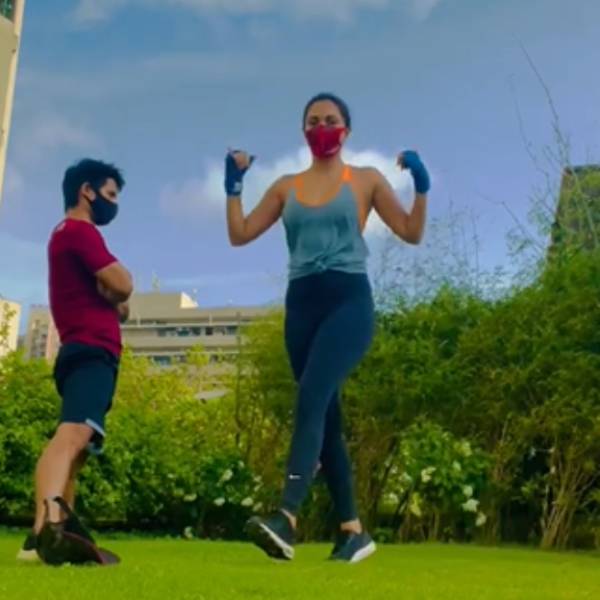 பயிற்சி பெறும் கியாரா